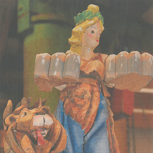 Bavaria als Werbeikone