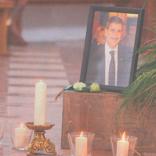 500 Trauernde bei Wolfgang Niederhofer