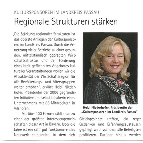 Regionale Strukturen stärken