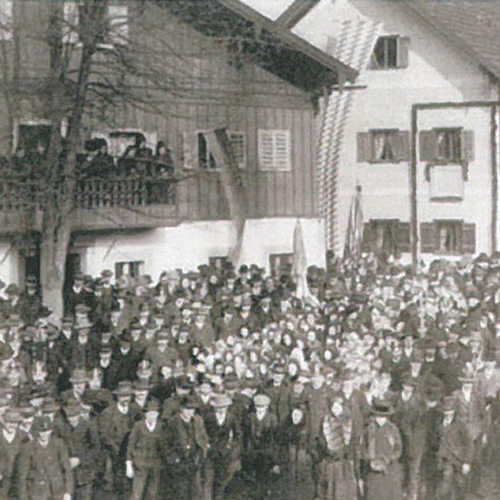 Großer Bahnhof für den Malerfürsten